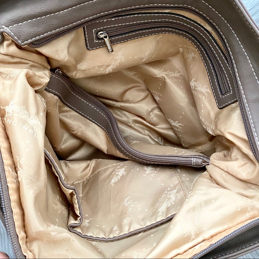 Francinel Leather Hobo Tote Bag - Picture 10 of 10